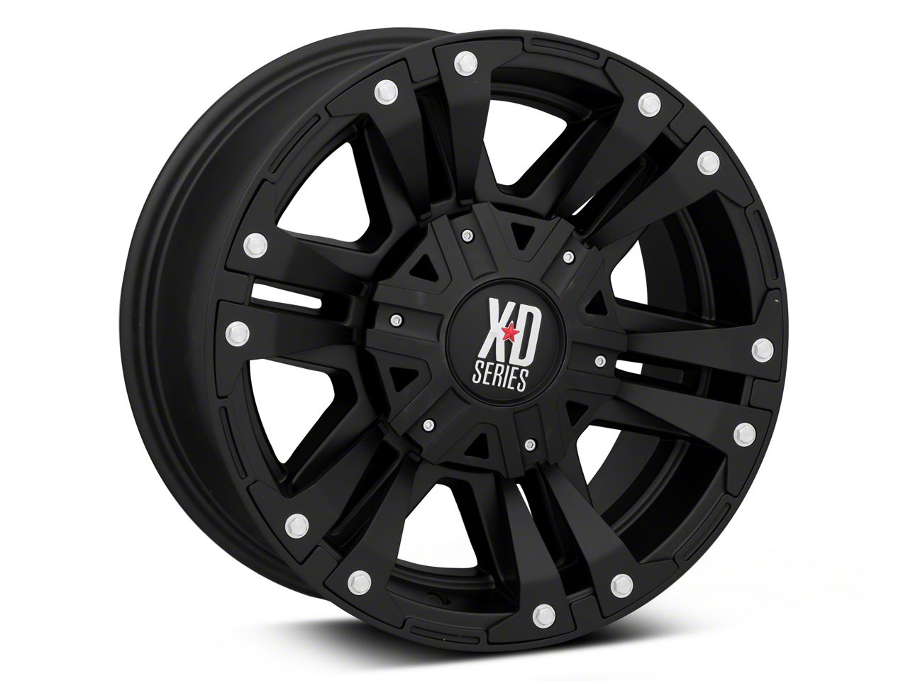 2025新作モデル Monster Cherokee Grand Jeep XD II 18x9 Wheel; Black Satin その他