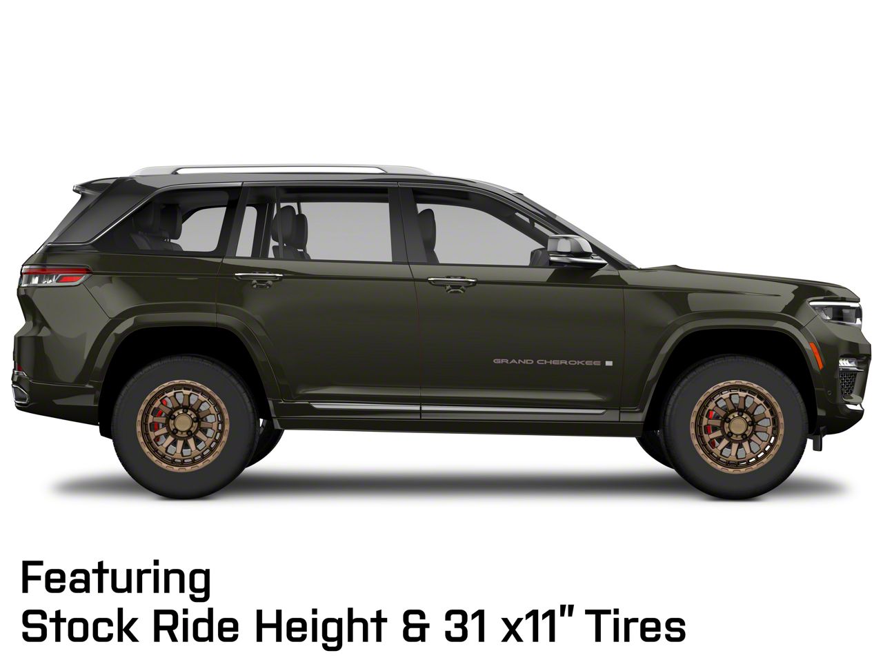 RINO出品 Black Rhino Jeep Grand Cherokee Raid Matte Bronze Wheel