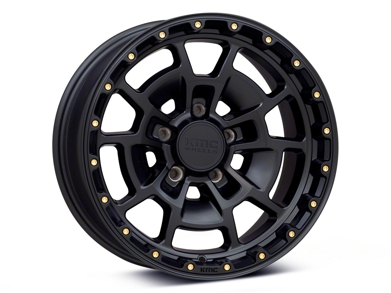 KMC Jeep Grand Cherokee Summit Satin Black Wheel; 17x8.5; 0mm