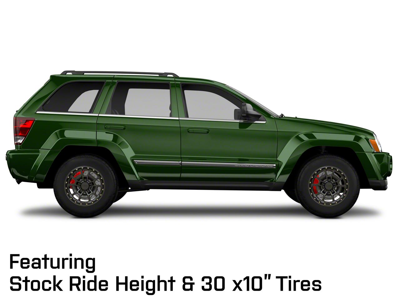 KMC Jeep Grand Cherokee Summit Satin Black Wheel; 17x8.5; 0mm