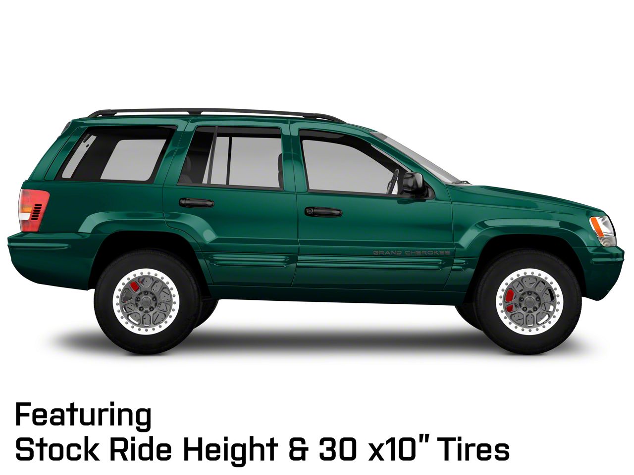 Mopar Jeep Grand Cherokee True Beadlock Capable Satin Black Wheel