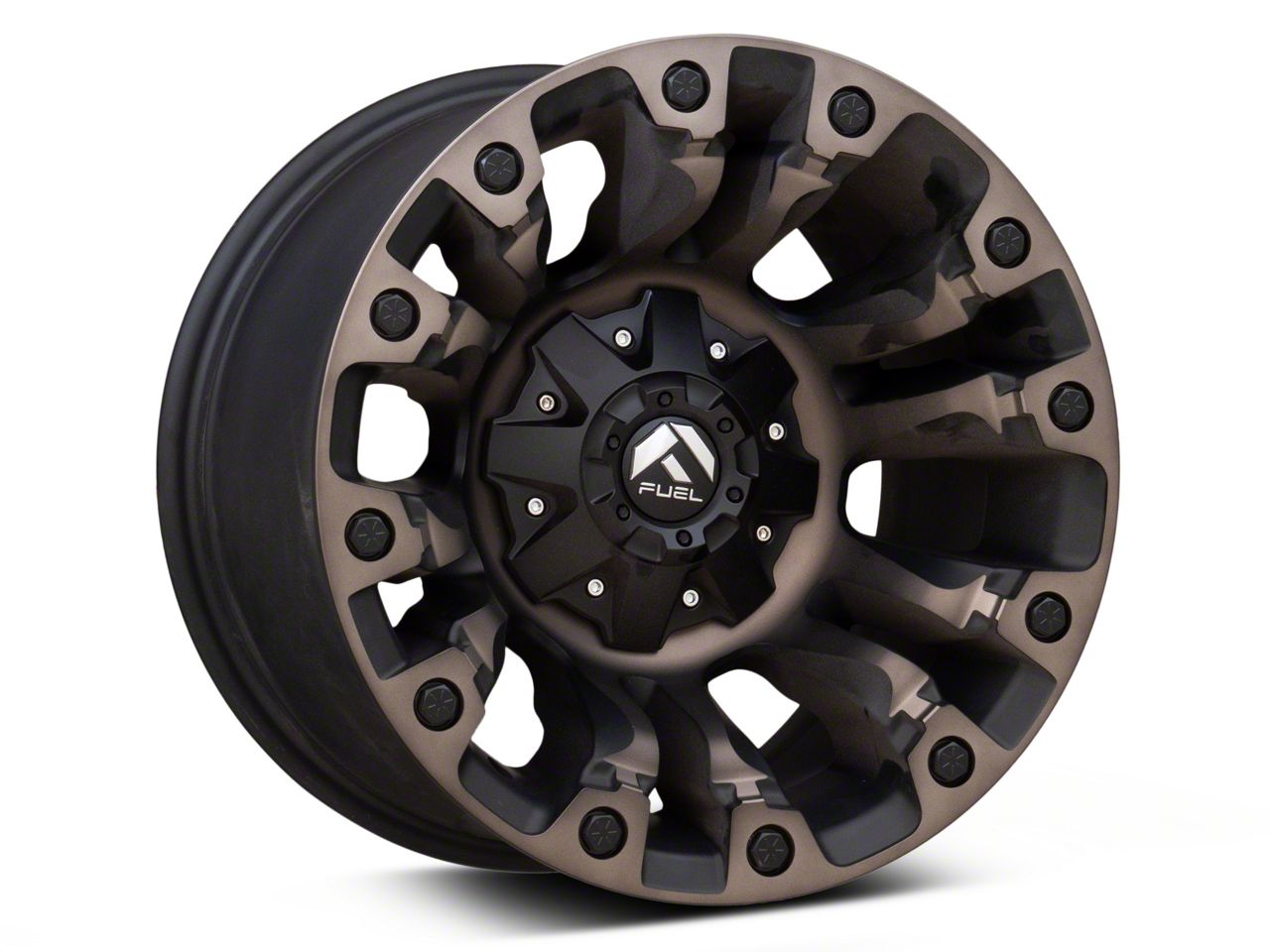 Fuel Wheels Jeep Grand Cherokee Vapor Matte Black Double Dark Tint