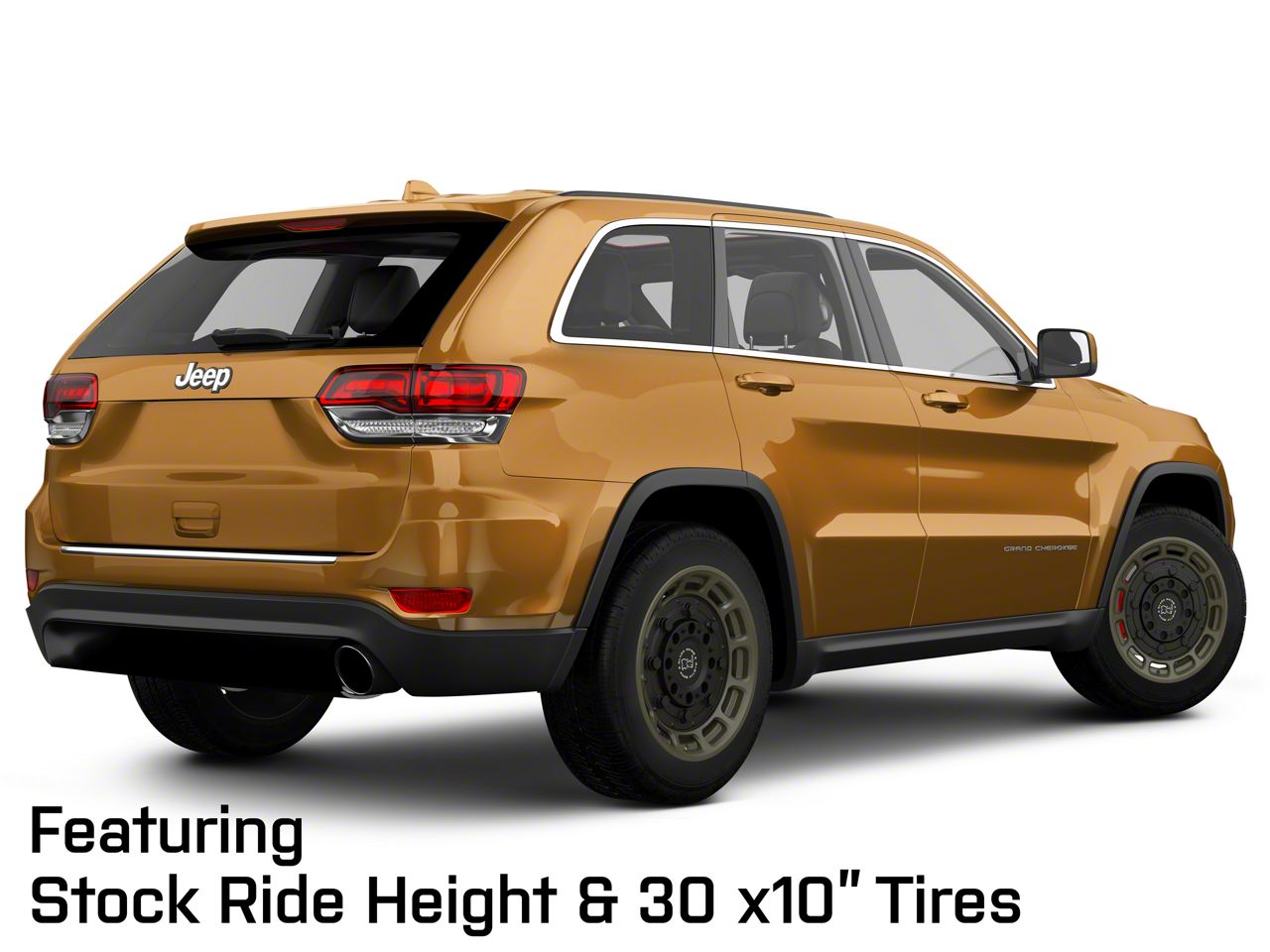 Black Rhino Jeep Grand Cherokee Warthog Matte Olive Dab