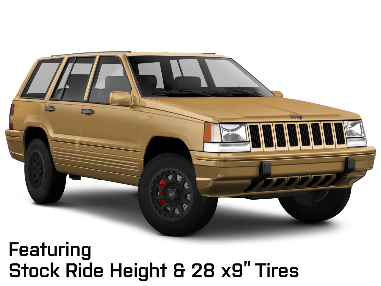 Pro Comp Wheels Jeep Grand Cherokee 32 Series Bandido Flat