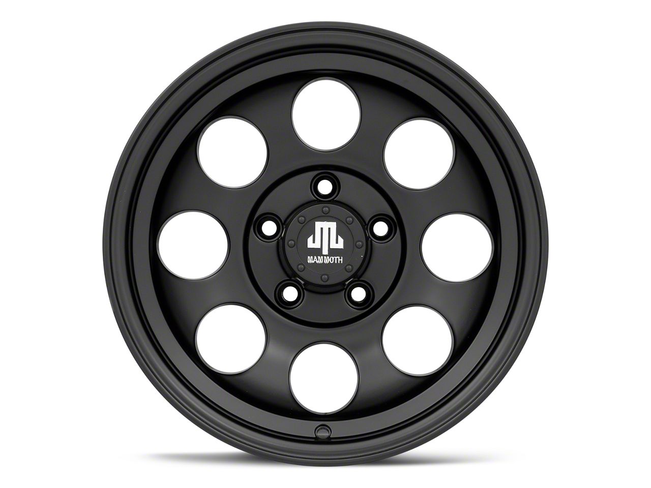 yamamotoホイール Mammoth Jeep Grand Cherokee 8 Matte Black Wheel; 15x8; -20mm
