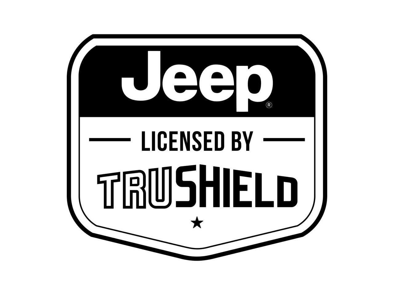 Jeep Licensed by TruShield Jeep Gladiator Soft Tri-Fold Tonneau