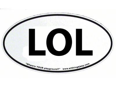 SEC10 LOL Euro-Style Oval Decal