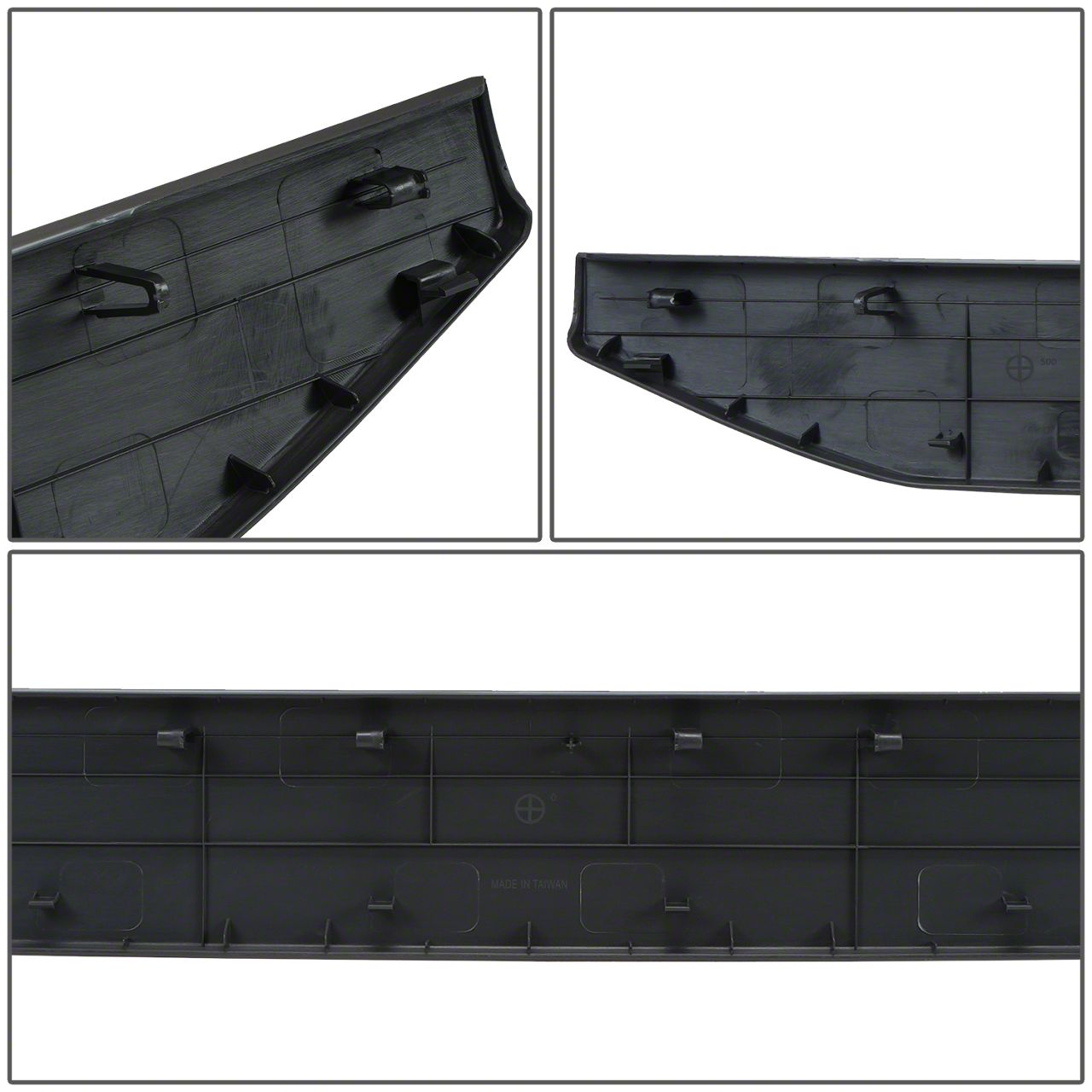 thumbnail image 2 of Benefort Rear Tailgate Molding For 2013-2021 Nissan Frontier – Upper, Black, OE 934869BF0A 2 of 5