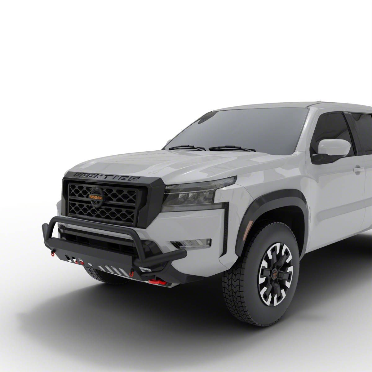 Frontier Endurance Runner Bull Bar; Black (22-26 Frontier) - Free