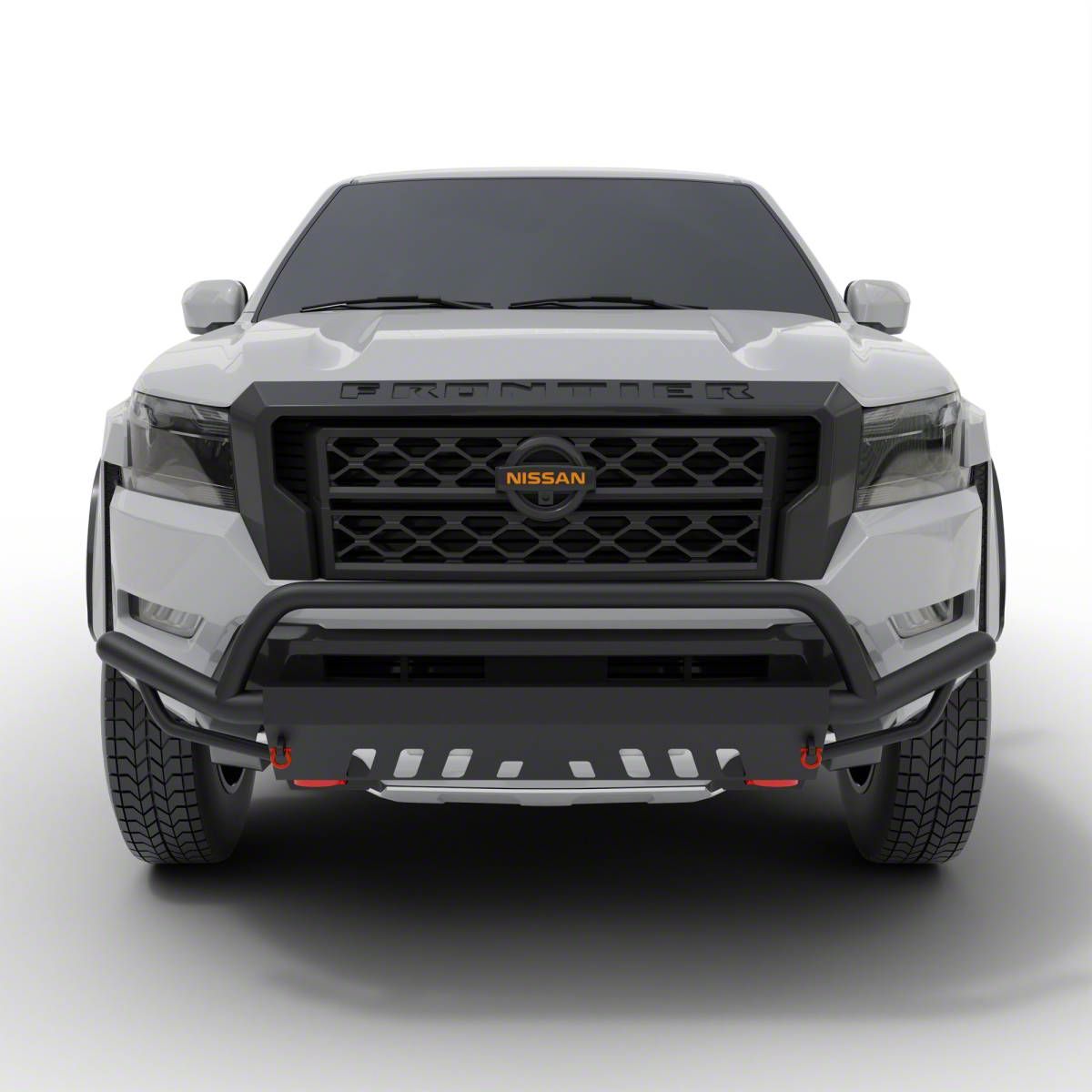 Frontier Endurance Runner Bull Bar; Black (22-26 Frontier) - Free