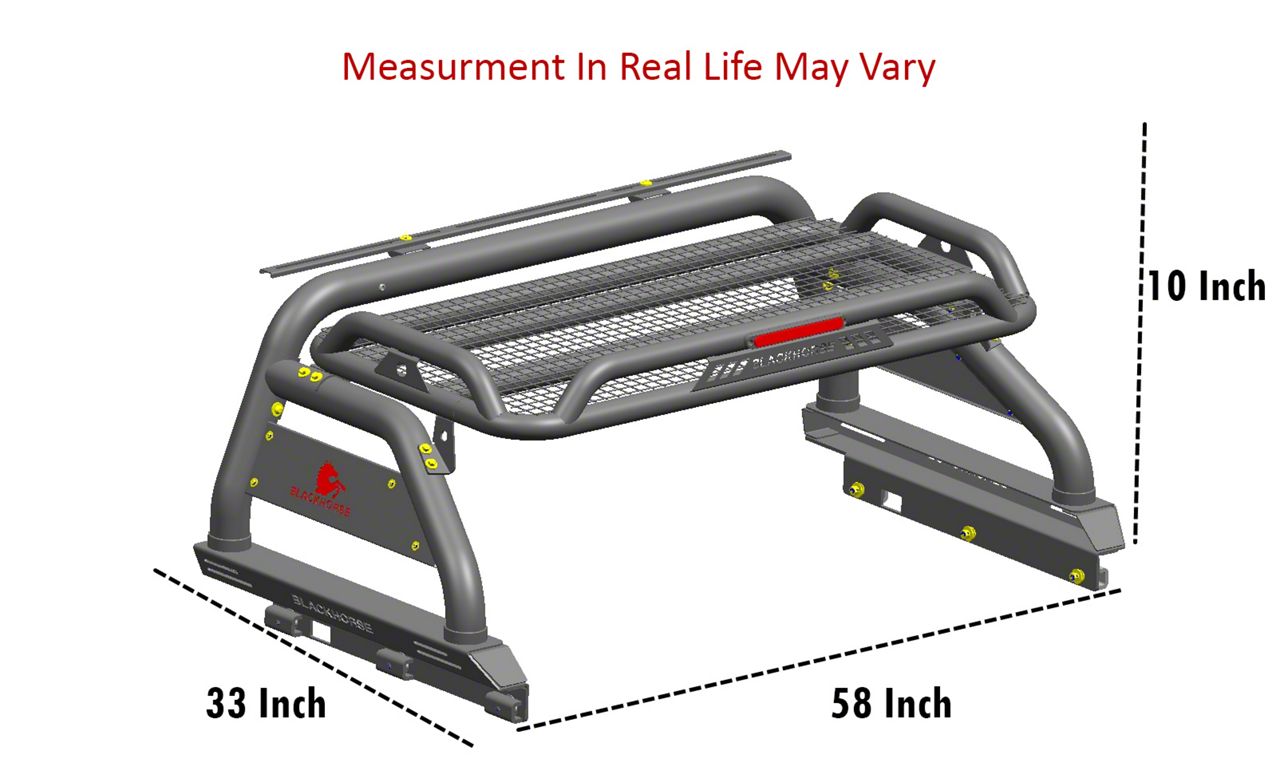 Frontier Atlas Roll Bar; Black (22-26 Frontier) - Free Shipping