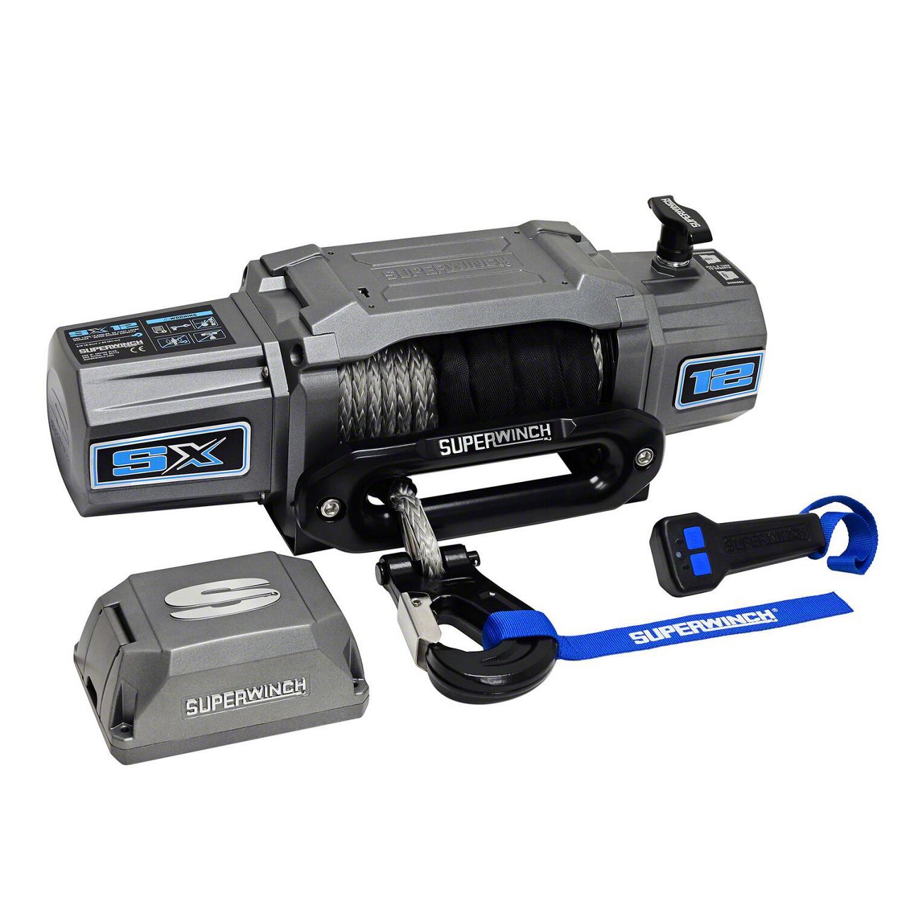 Superwinch Frontier 12,000 lb. SX12SR Winch with Synthetic Rope