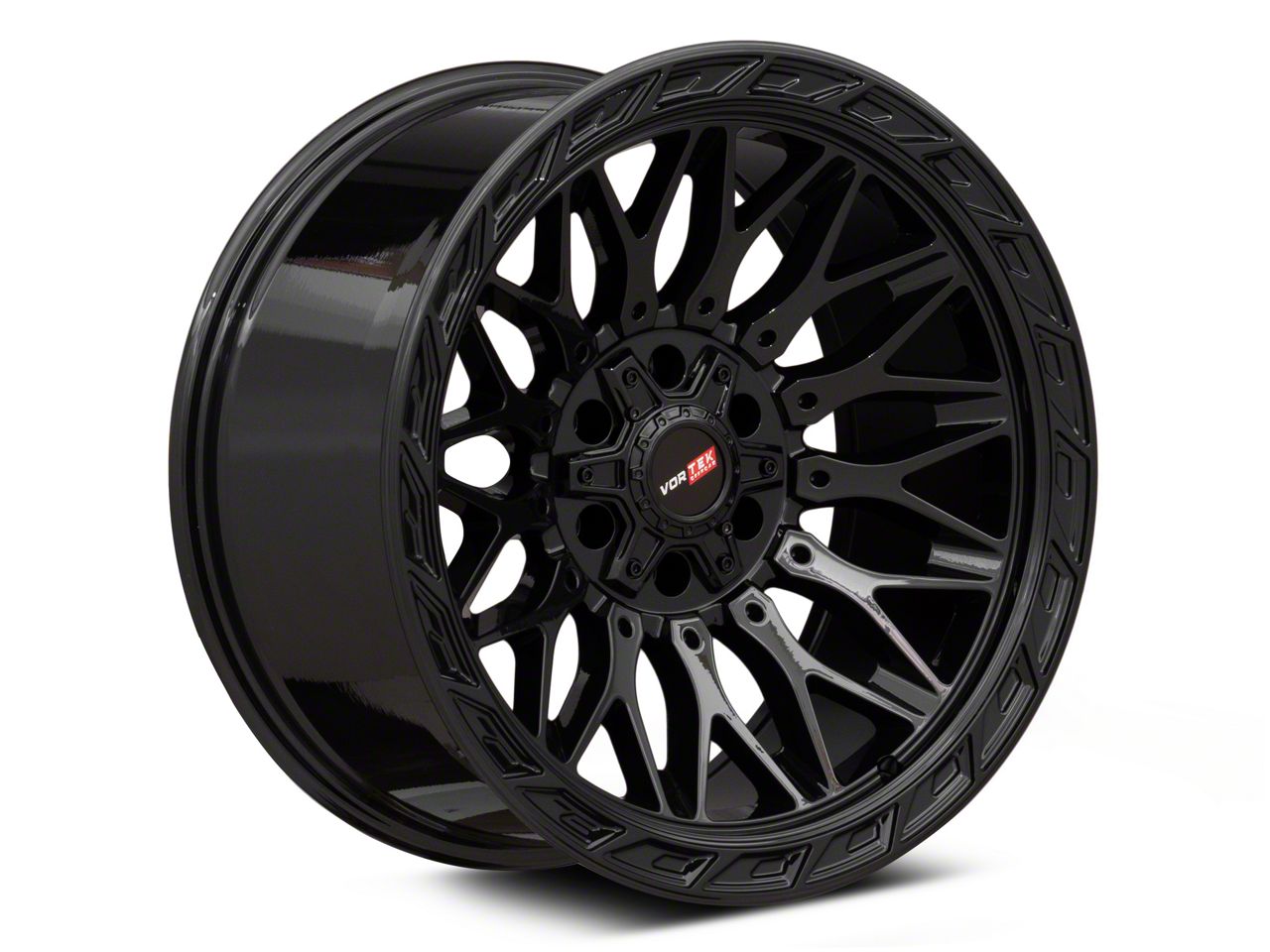 Vortek Off-Road Titan VRP-503 Gloss Black 6-Lug Wheel; 20x9