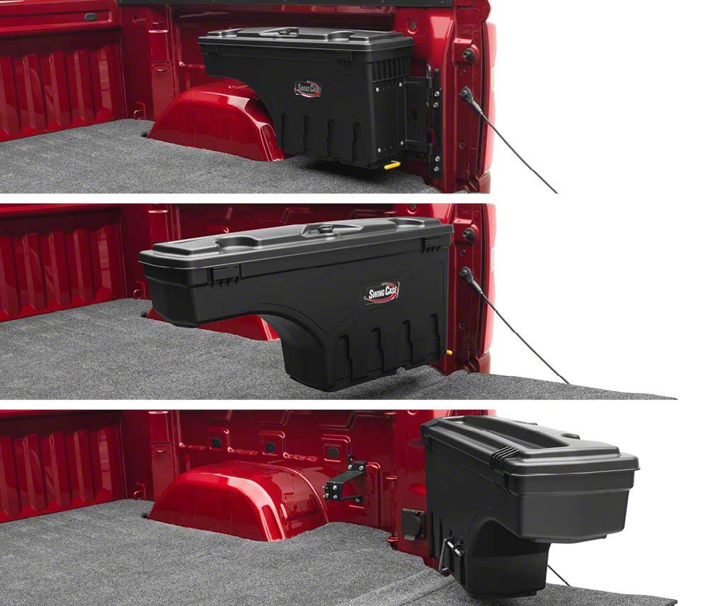 UnderCover Titan XD Swing Case Storage System; Passenger Side