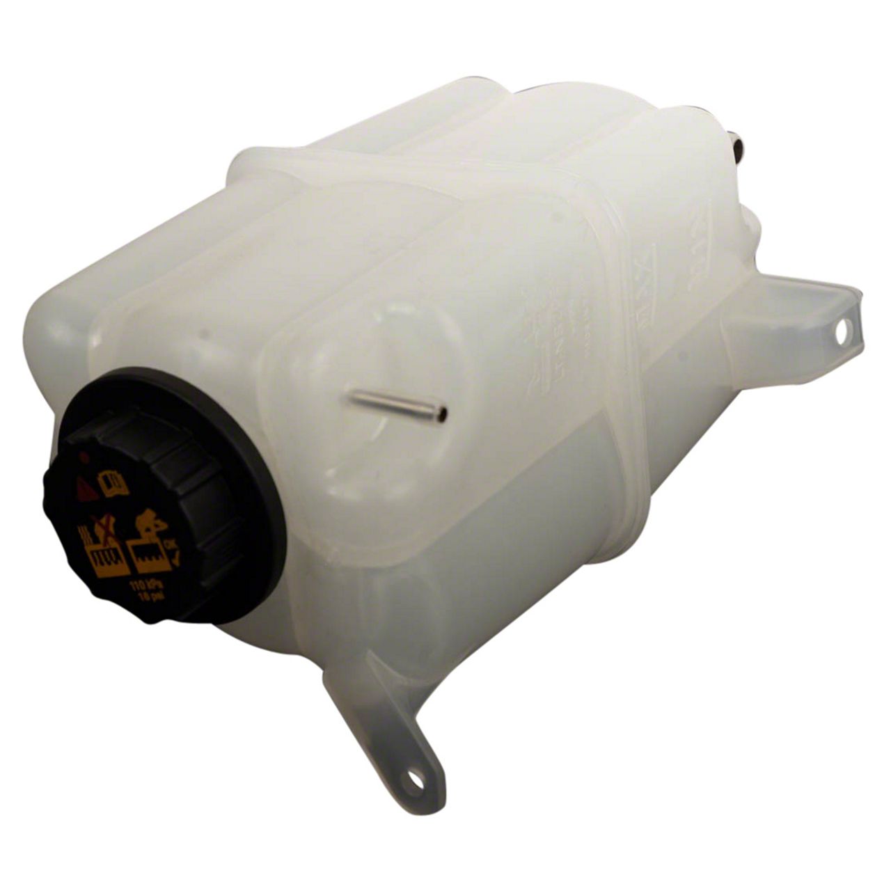 Direct Replacement Coolant Overflow Tank With Cap For 2004-2015 Nissan Titan (Part # 21710-9FF0A)