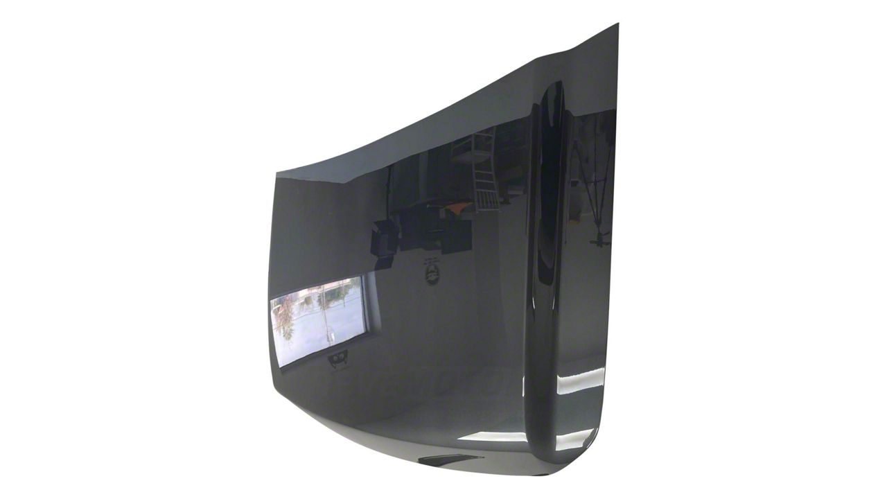 Titan Replacement OEM Hood; Galaxy Black Metallic (04-15 Titan