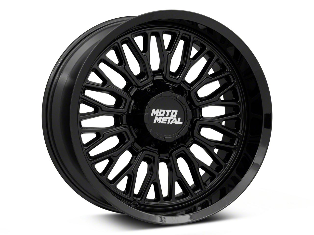 Moto Metal Titan Stinger Gloss Black 6-Lug Wheel; 20x9; 18mm
