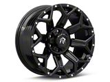 RV-202 Gloss Black with Dots 6-Lug Wheel; 20x9; 0mm Offset (16-24 Titan XD)