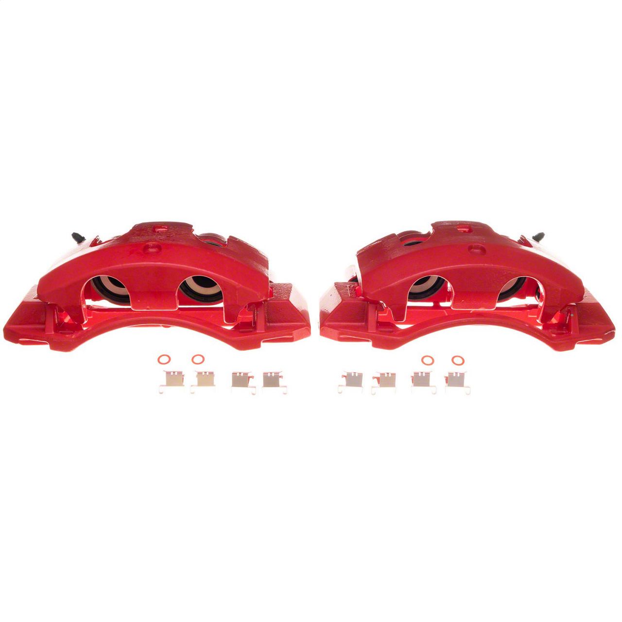 PowerStop Titan XD Performance Front Brake Calipers; Red S6862 (16