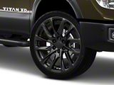 106 Gloss Black 6-Lug Wheel; 22x9; 28mm Offset (16-24 Titan XD)