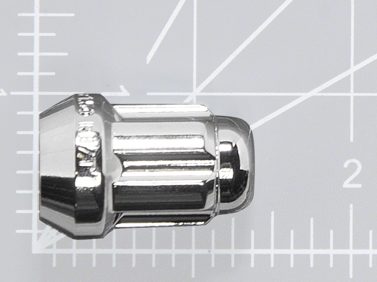 Titan XD Chrome Acorn Spline Lug Nuts for Aftermarket Wheels