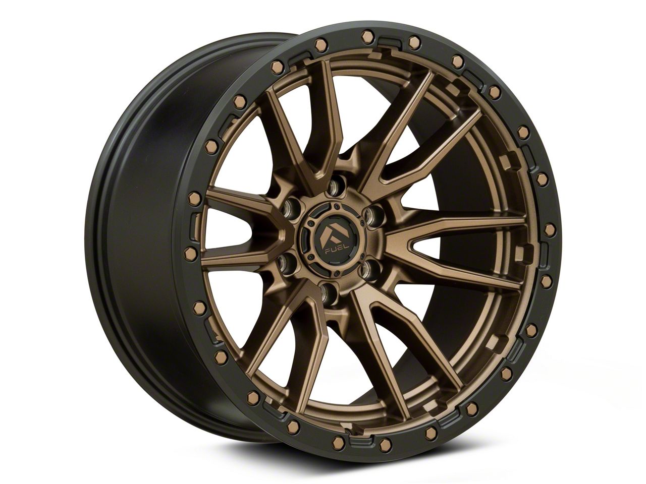 rebelさんのです。 Fuel Wheels Titan XD Rebel Matte Bronze 6-Lug Wheel; 20x9; 20mm