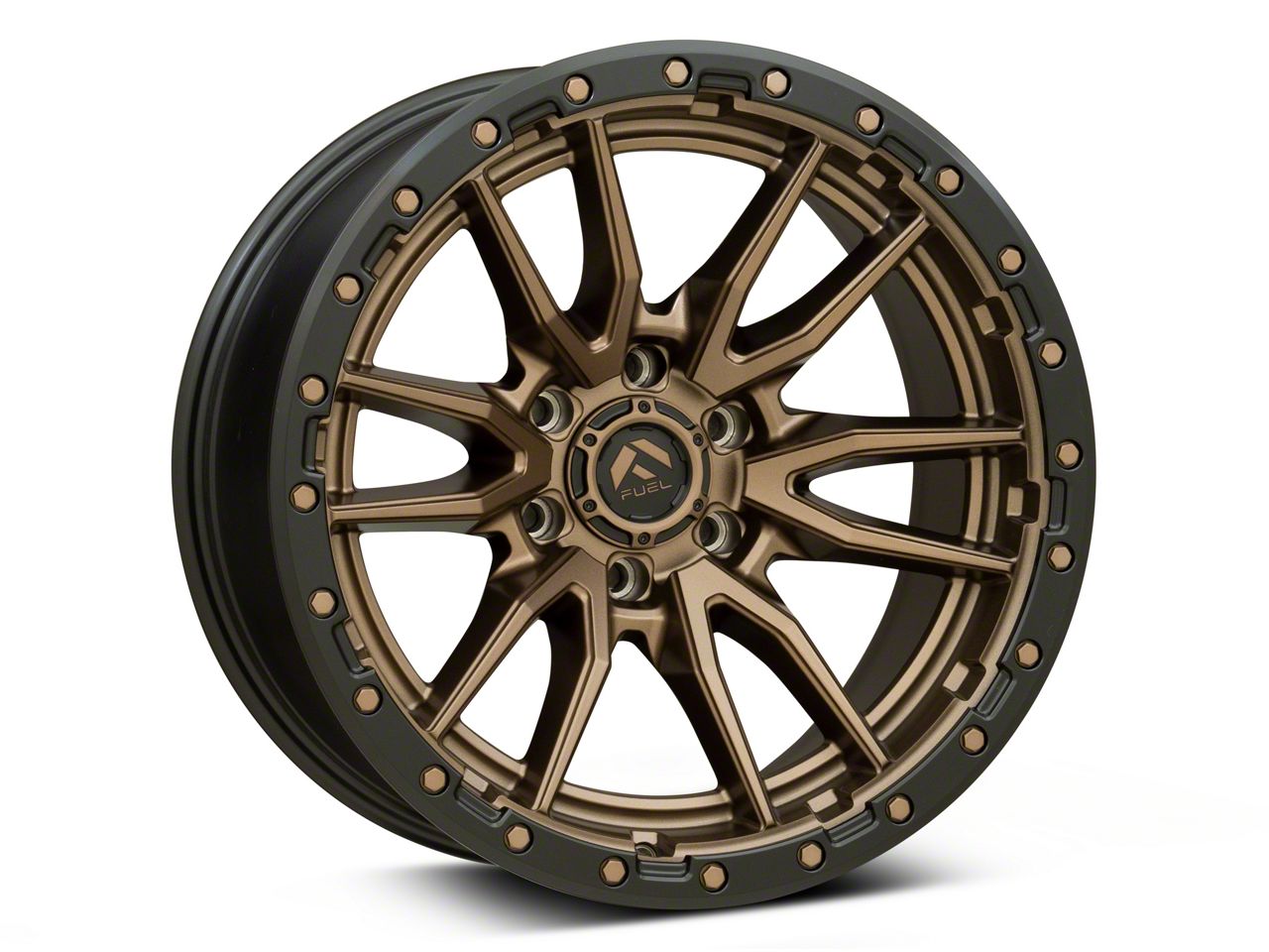 ティーズ ページ29 Fuel Wheels Titan XD Rebel Matte Bronze 6-Lug Wheel; 20x9; 20mm