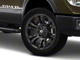 Fuel Wheels Vapor Matte Black 6-Lug Wheel; 20x9; 2mm Offset (16-24 Titan XD)
