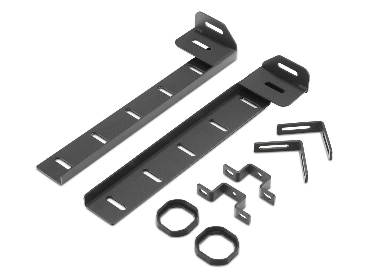 RedRock Titan XD HD Headache Rack; Textured Black T587035 (16-24