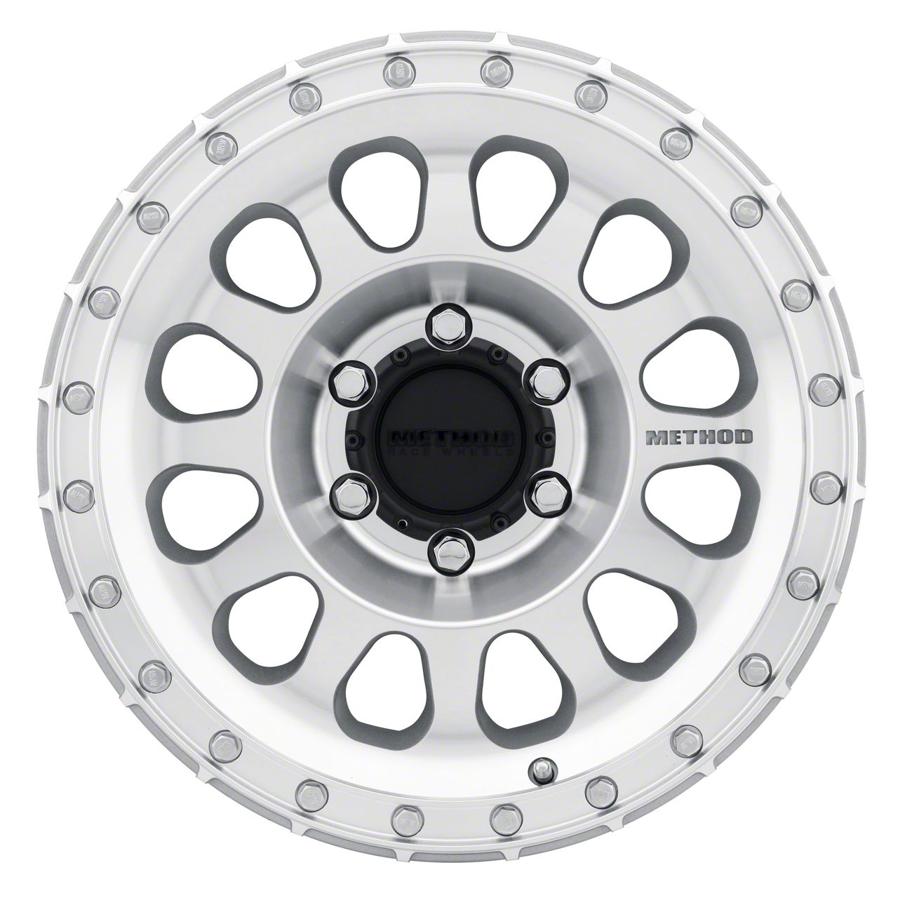 Method Race Wheels Tundra MR315 Machined 6-Lug Wheel; 17x9; -12mm