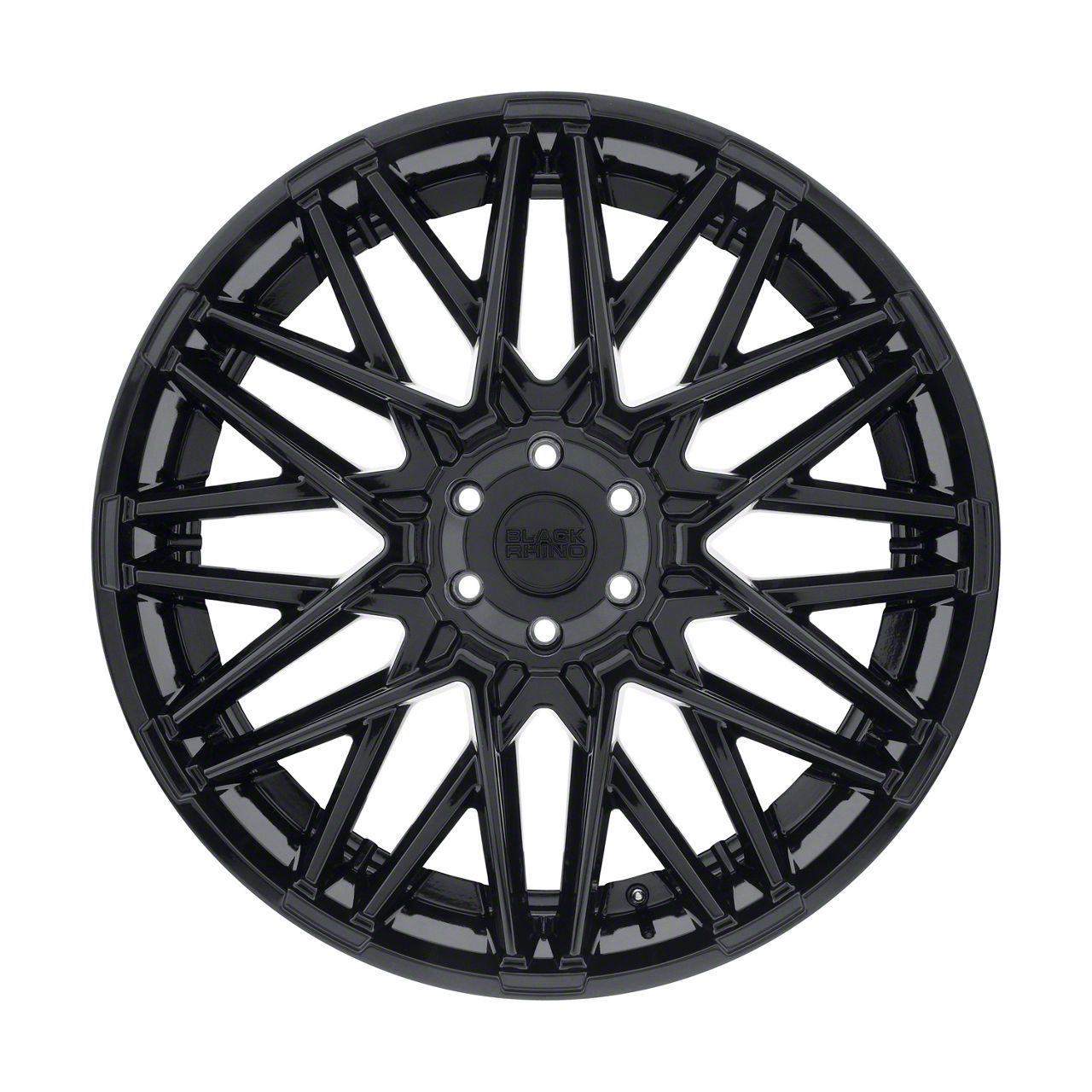 Black Rhino Toyota 4-Runner Morocco Gloss Black 6-Lug Wheel; 20x9
