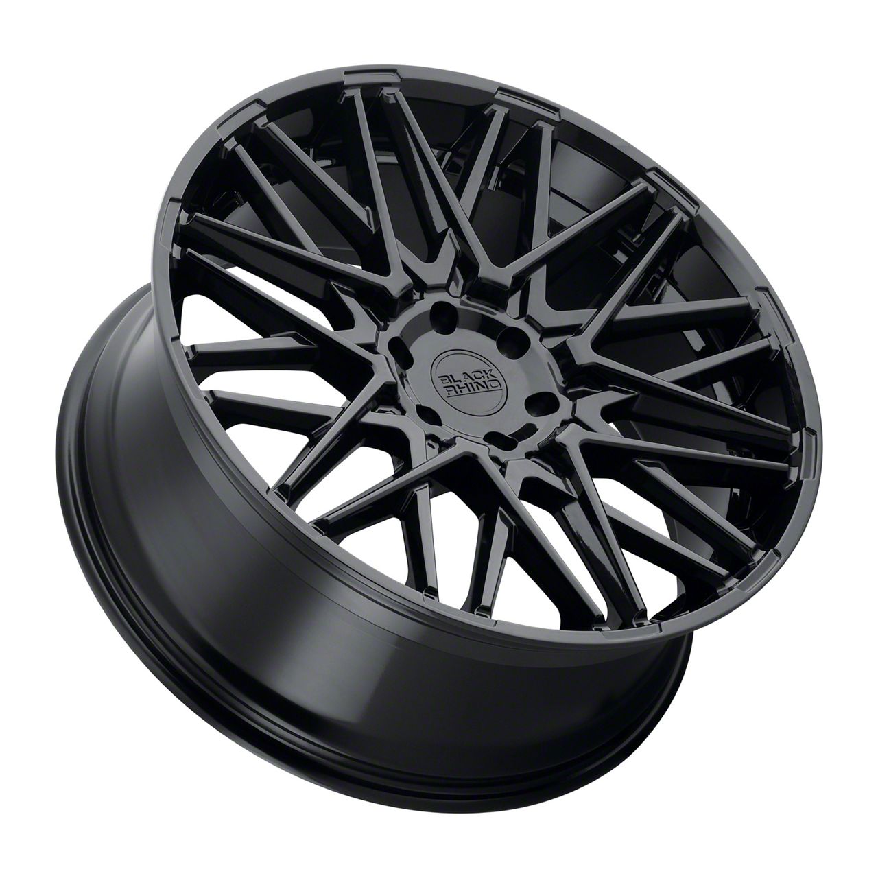 Black Rhino Toyota 4-Runner Morocco Gloss Black 6-Lug Wheel; 20x9