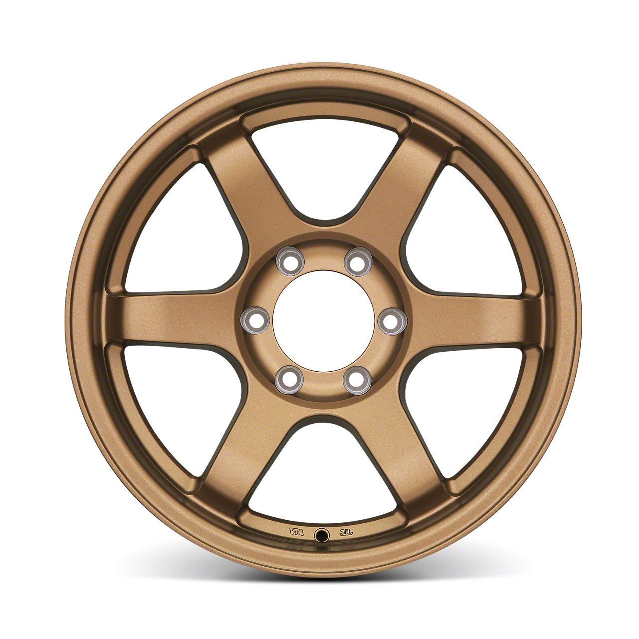 BRUNT RIALIST セット TANカラー 新品未使用！ 9Six9 Wheels Tacoma SIX-1 Matte Bronze 6-Lug Wheel; 17x8.5; -10mm