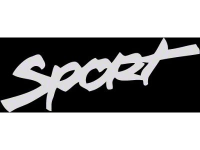 SEC10 Sport Hood Decal; Rainbow (66-25 Jeep CJ5, CJ7, Wrangler YJ, TJ, JK & JL)