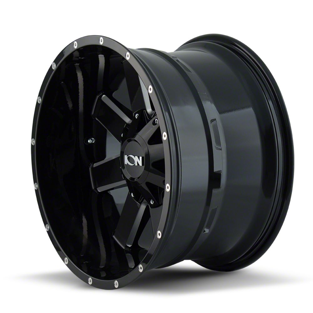 Toyota 4-Runner TYPE 141 Gloss Black Milled 6-Lug Wheel; 17x9