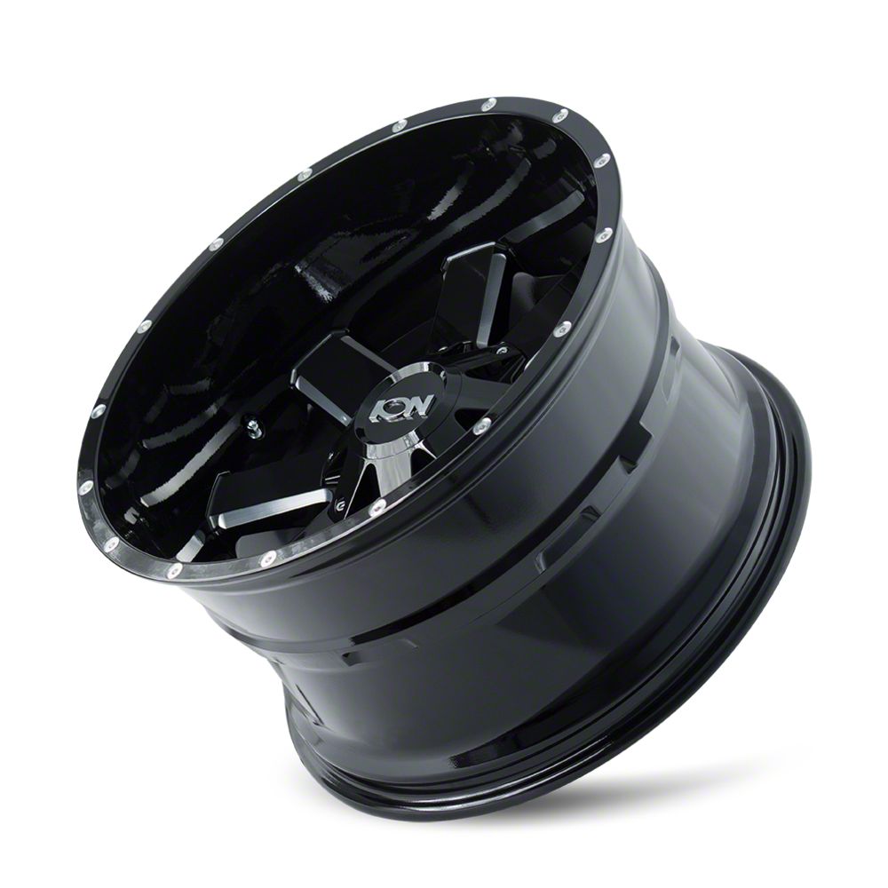 Toyota 4-Runner TYPE 141 Gloss Black Milled 6-Lug Wheel; 17x9