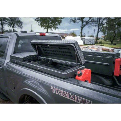 Titan APEX Side Mount Trunk Tool Box; Black (Universal; Some