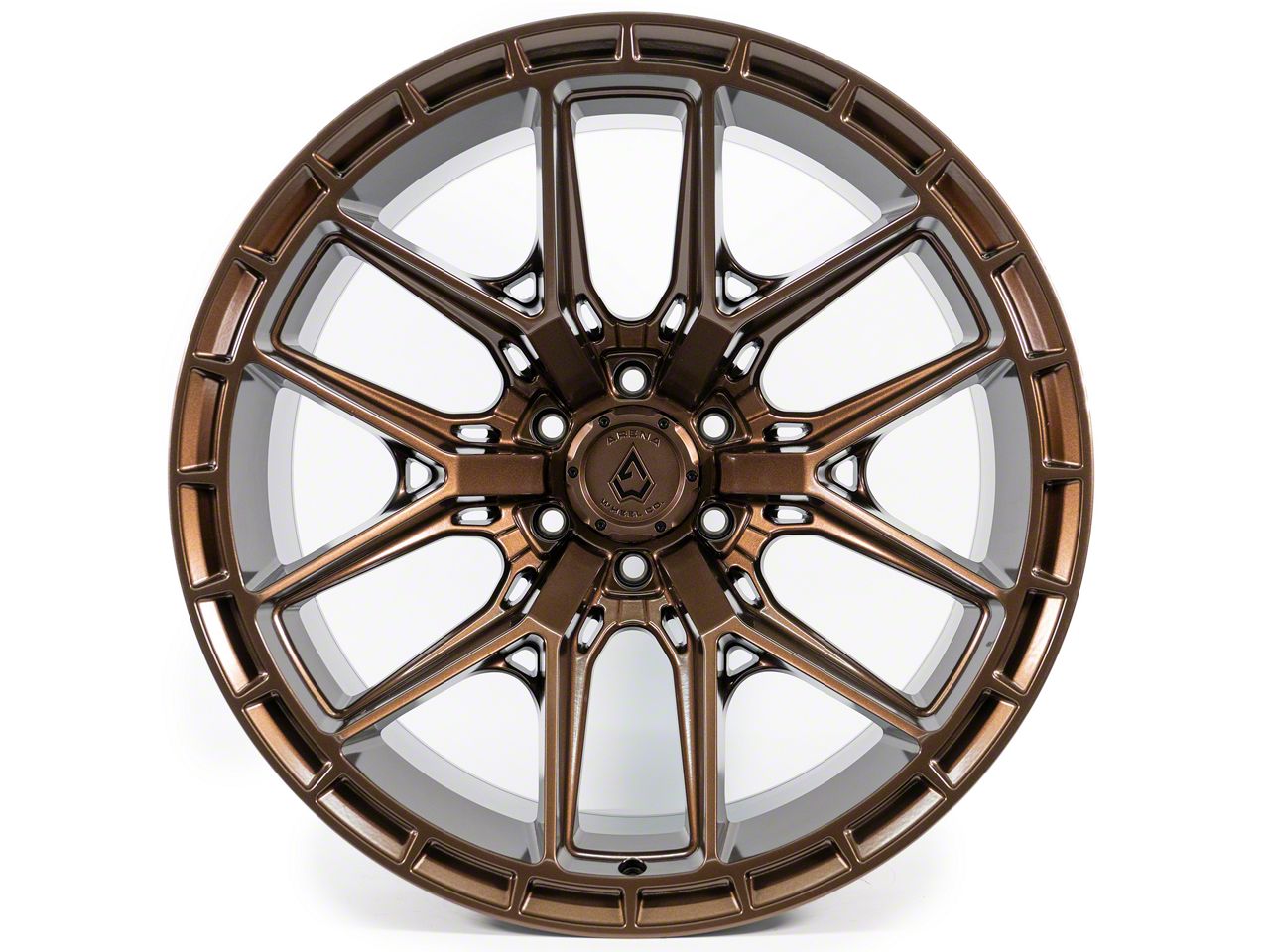 Arena Tundra Battle Smoked Bronze Tint Clear 6-Lug Wheel; 20x9