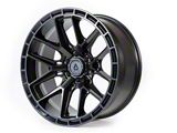 Arena Battle Satin Black 6-Lug Wheel; 20x9; 1mm Offset (22-26 Bronco Raptor)