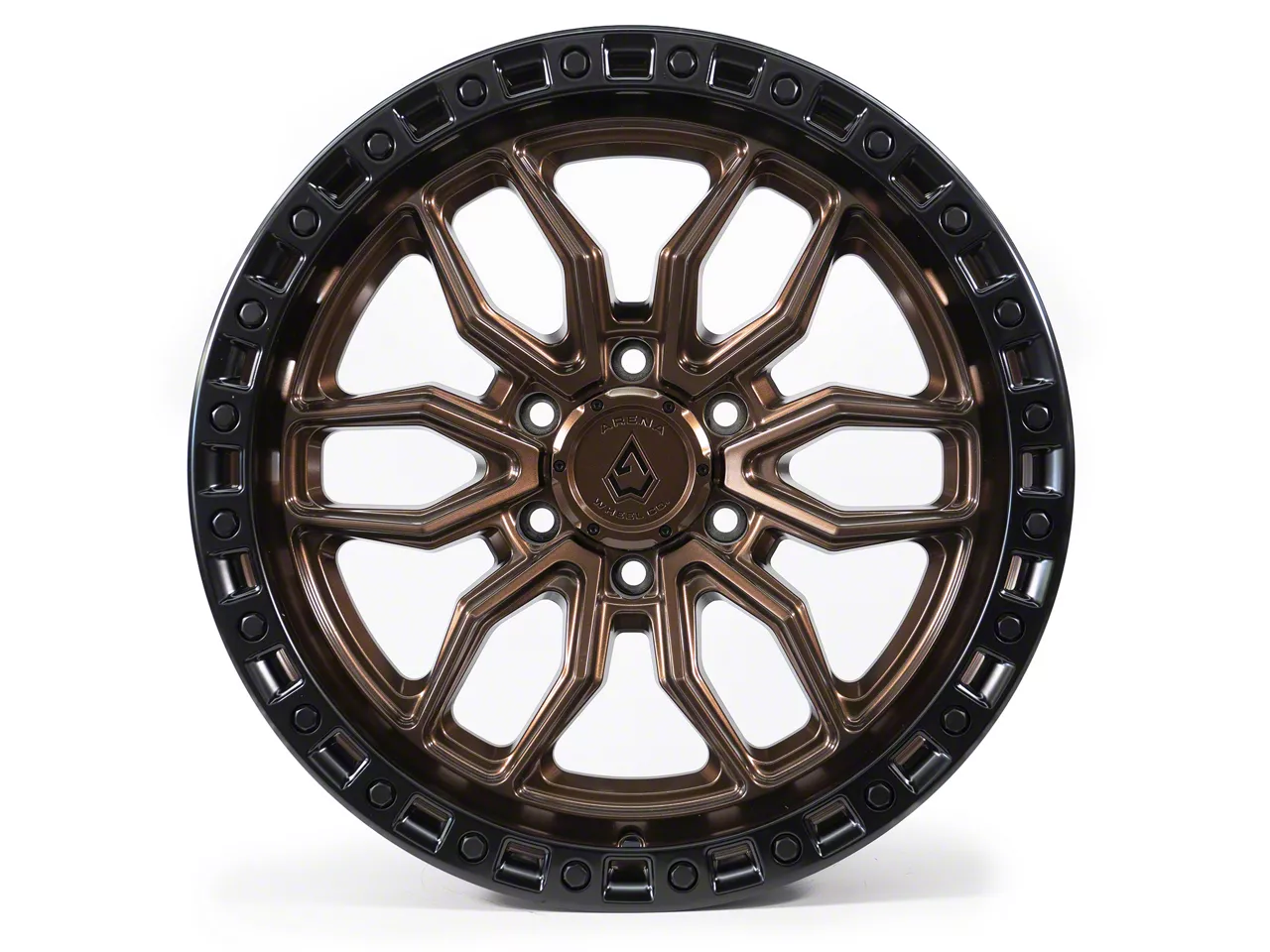 Arena Bronco Hustle Smoked Bronze Center with Satin Black Lip 6