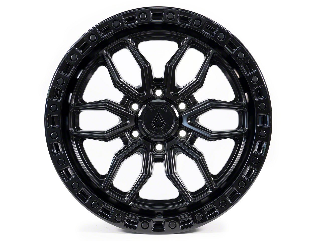 Arena Toyota 4-Runner Hustle Satin Black Center with Glossy Black