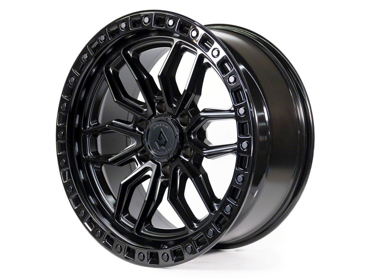 Arena Toyota 4-Runner Hustle Satin Black Center with Glossy Black