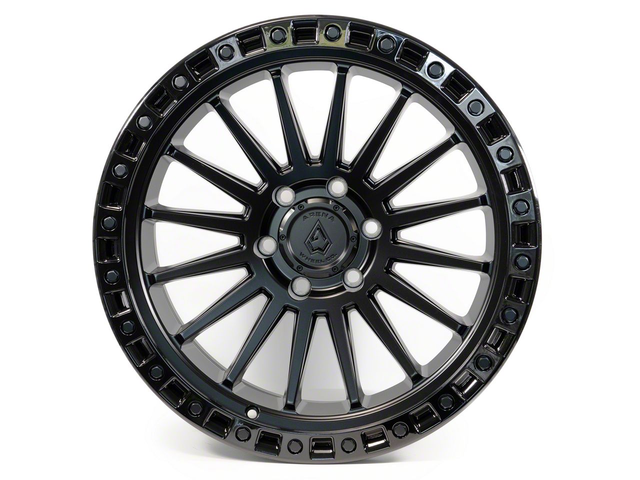 Arena Tacoma Mesa Satin Black Center with Glossy Black Lip 6