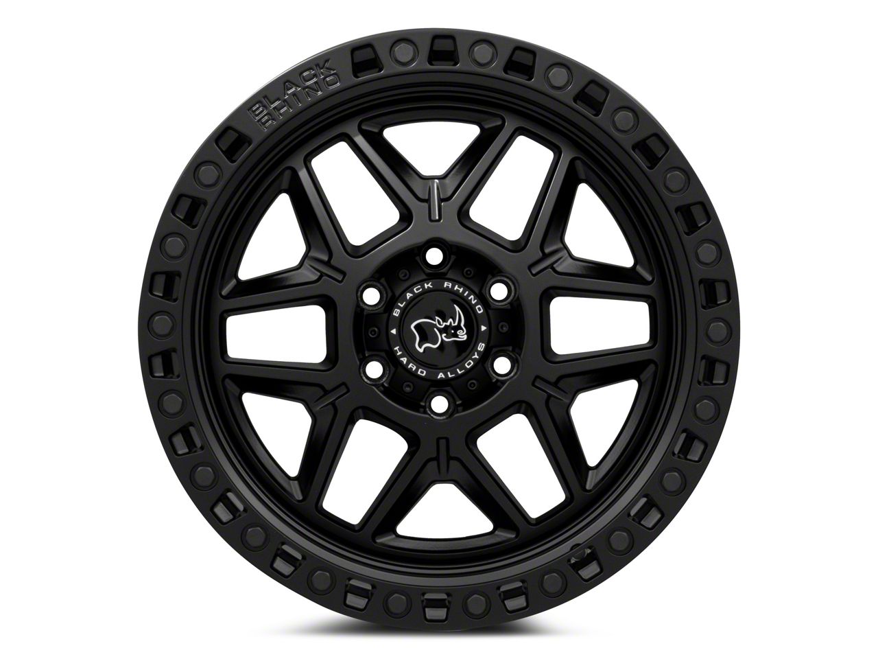 Black Rhino Toyota 4-Runner Kelso Matte Black 6-Lug Wheel