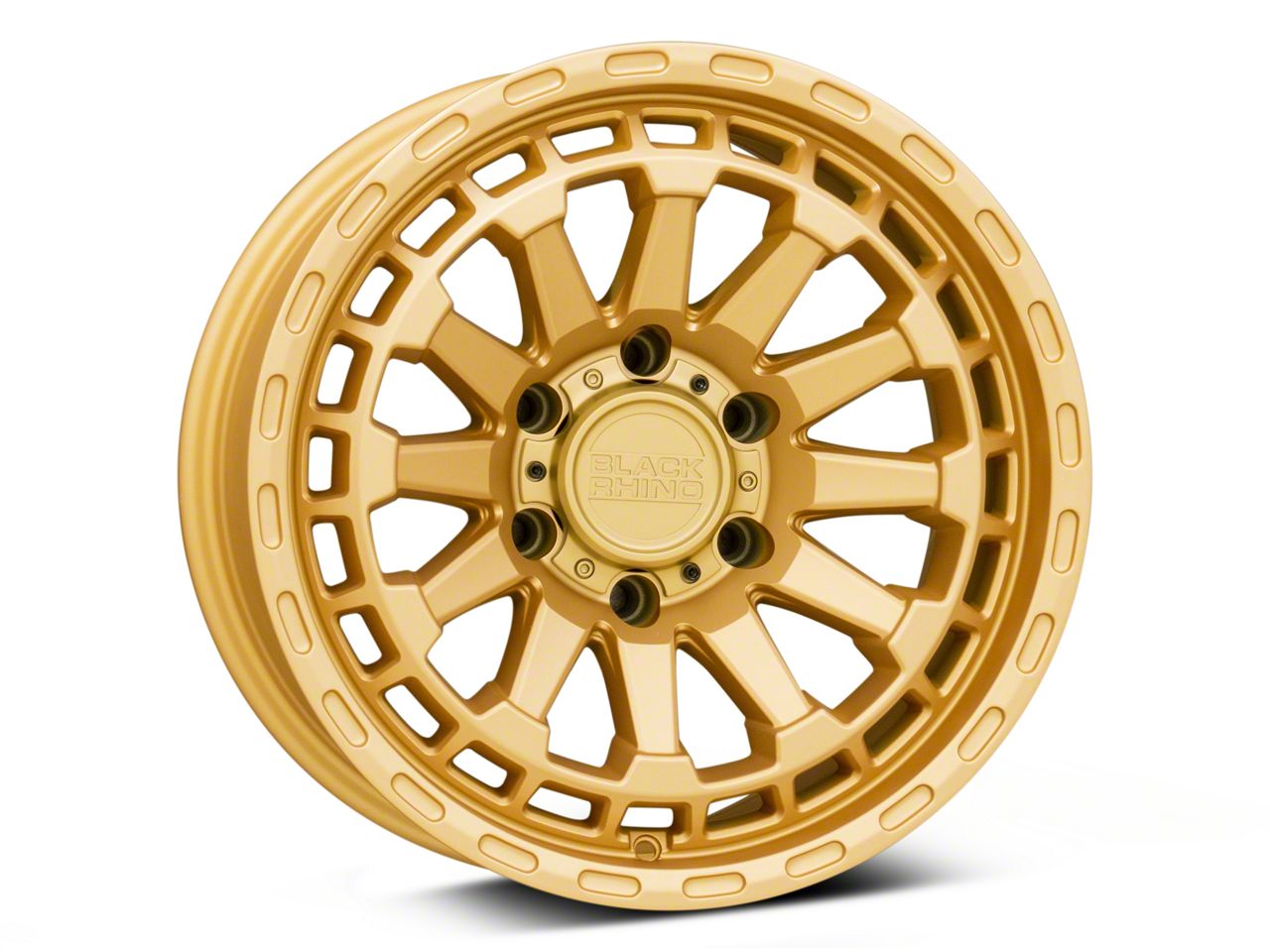 Black Rhino Toyota 4-Runner Raid Gold 6-Lug Wheel; 17x8.5; 0mm
