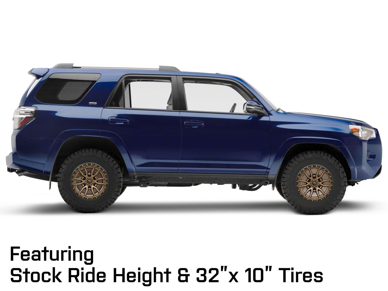 Fuel Wheels Toyota 4-Runner Rebel Matte Bronze with Black