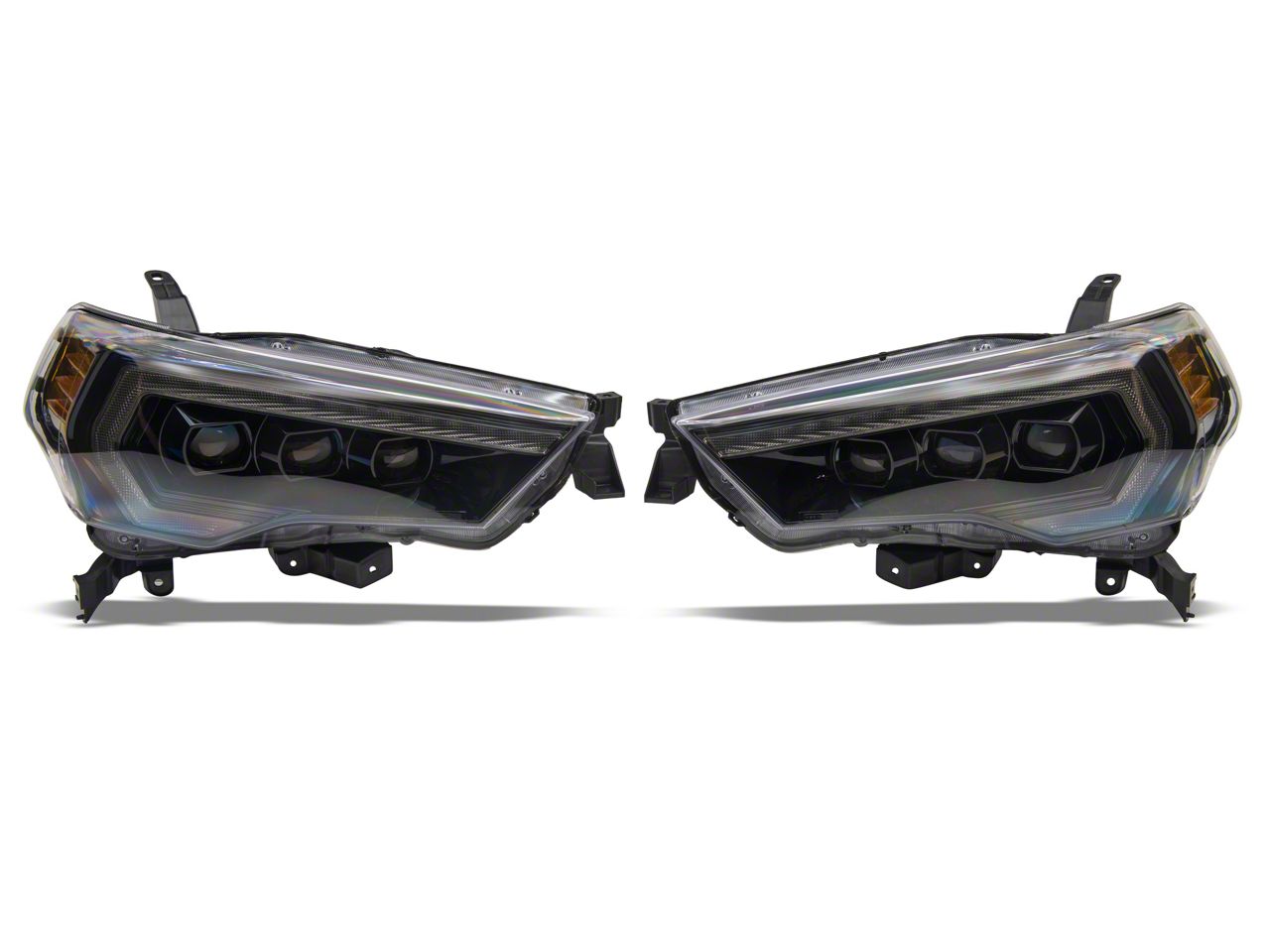 Morimoto Toyota 4-Runner XB Projector LED Headlights; Black