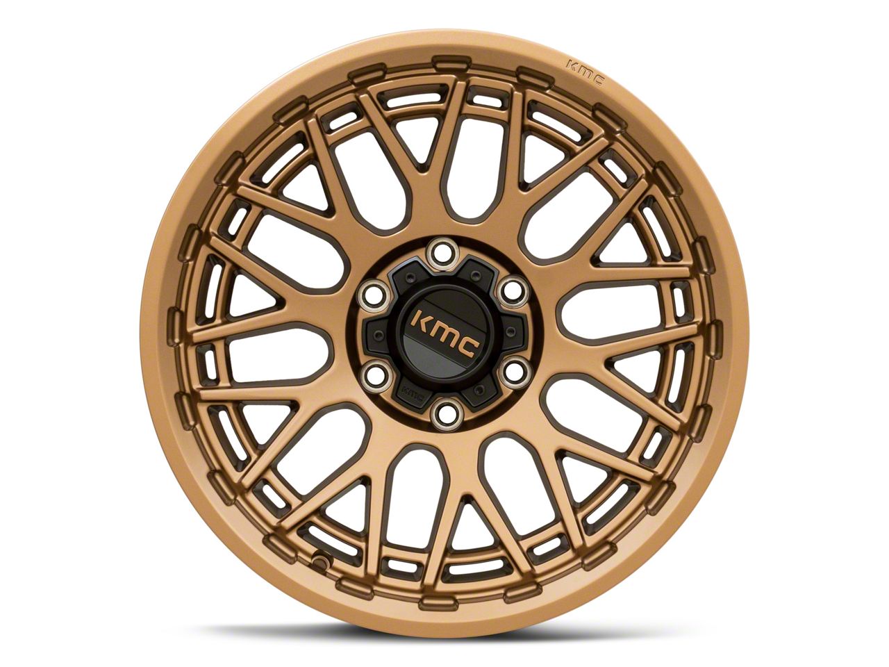 KMC Toyota 4-Runner Technic Matte Bronze 6-Lug Wheel; 20x9; 18mm