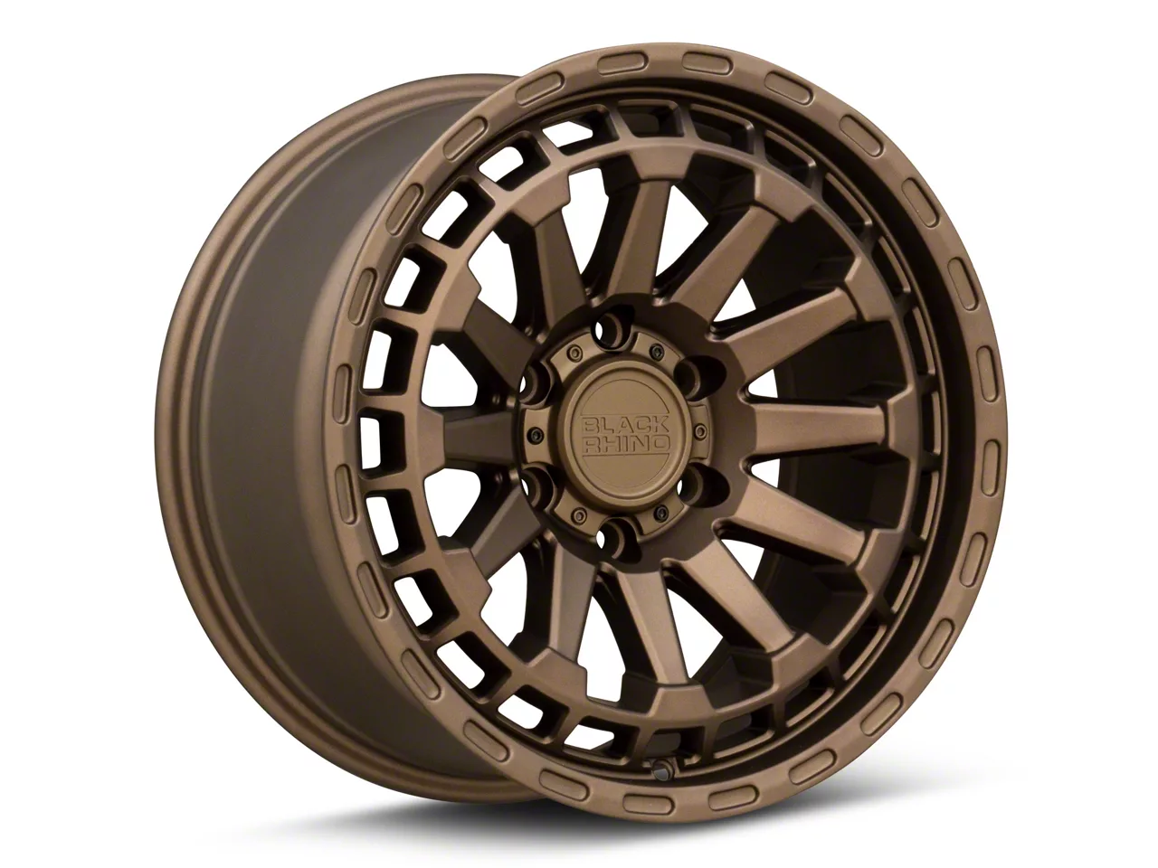 Black Rhino Toyota 4-Runner Raid Matte Bronze 6-Lug Wheel; 17x8.5