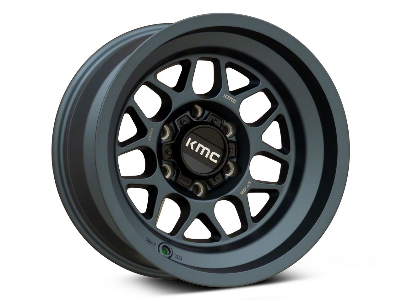 KMC Toyota 4-Runner Terra Metallic Blue 6-Lug Wheel; 17x9